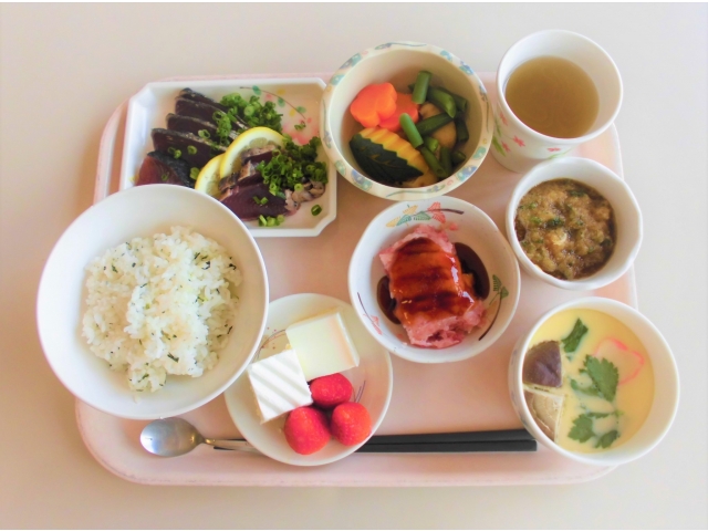 普段よりも豪華なお食事