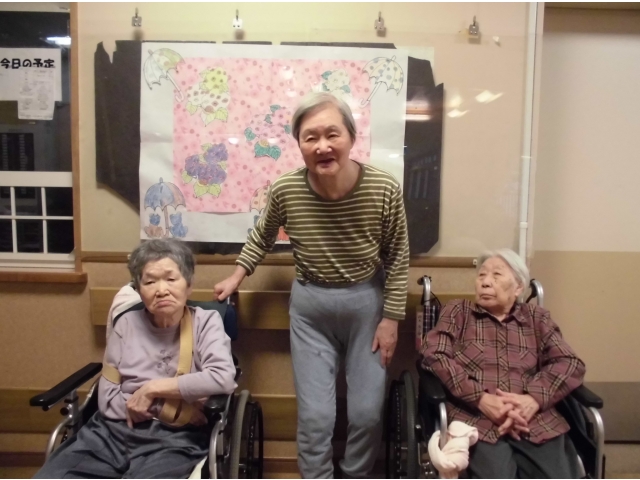 6月生まれの3人官女
