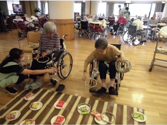 狙いをさだめて…