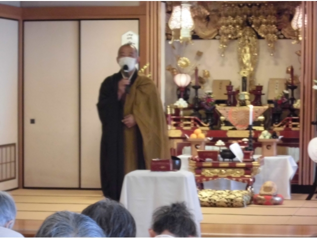 住職の説法