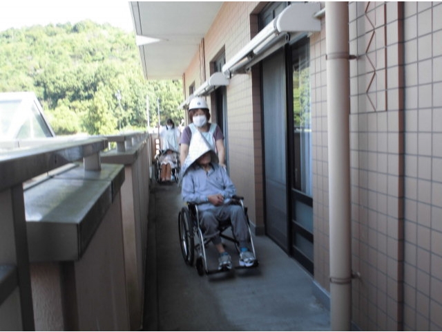 2丁目避難訓練