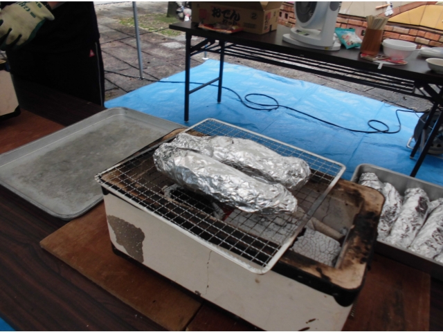 秋の味覚（3）焼き芋