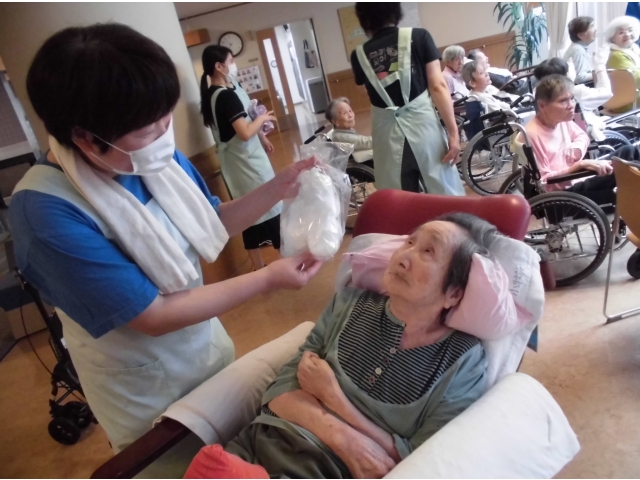 わたがしもできましたよ