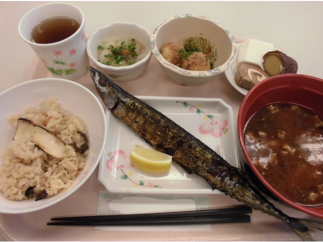 豪華な昼食