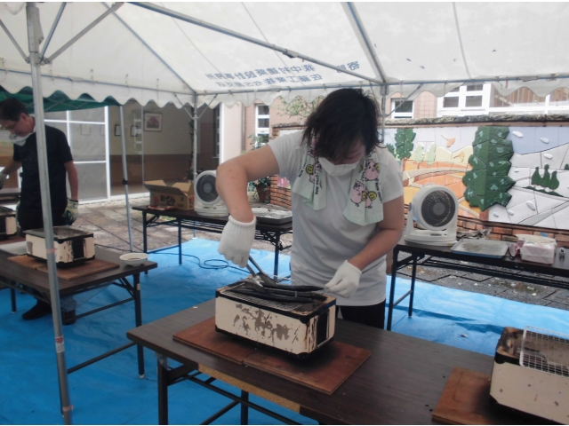 上手く焼けてます