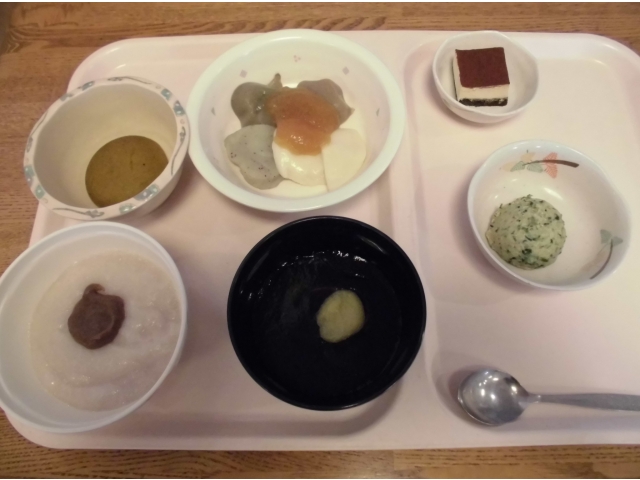 ミキサー粥、ソフト食