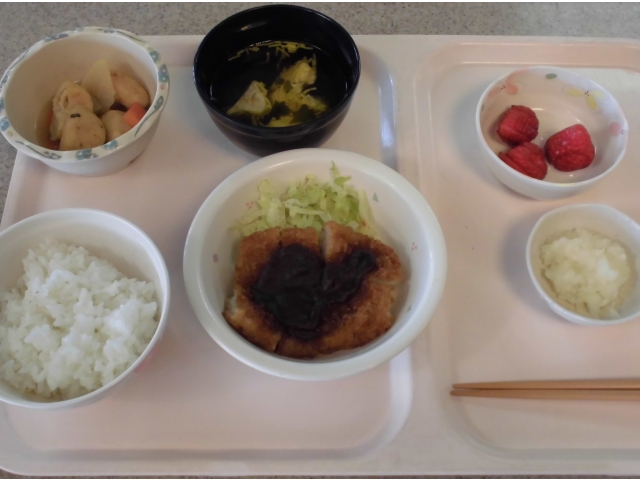 一口大食