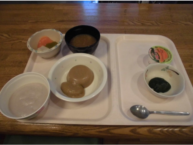 ミキサー粥、ソフト食