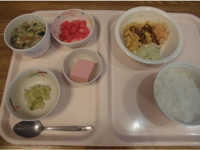 全粥、粗きざみ