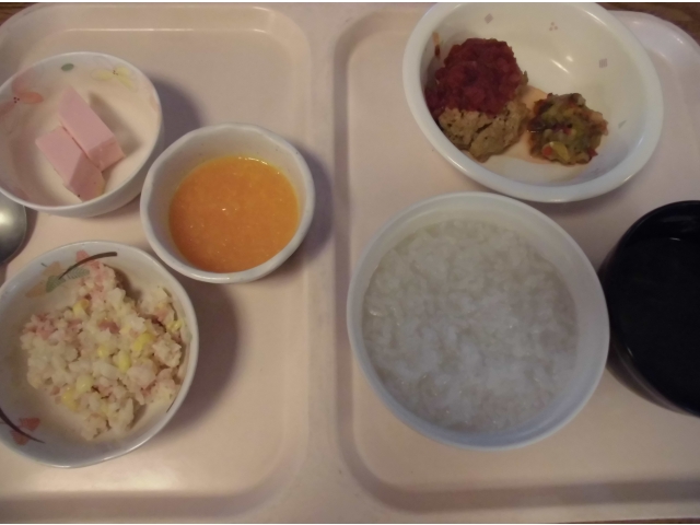 全粥・粗きざみ食