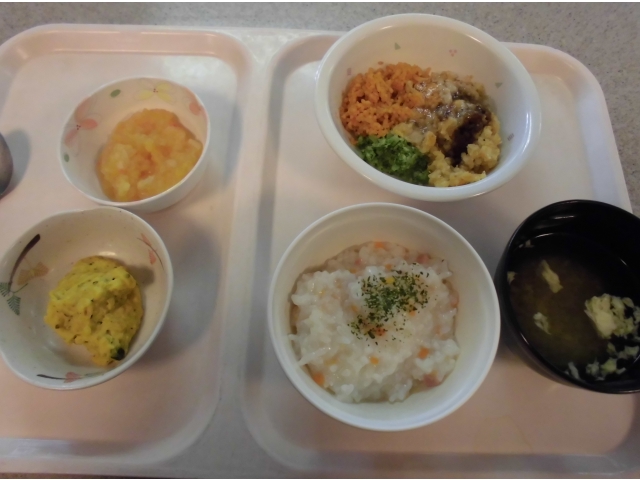 全粥、キザミ食