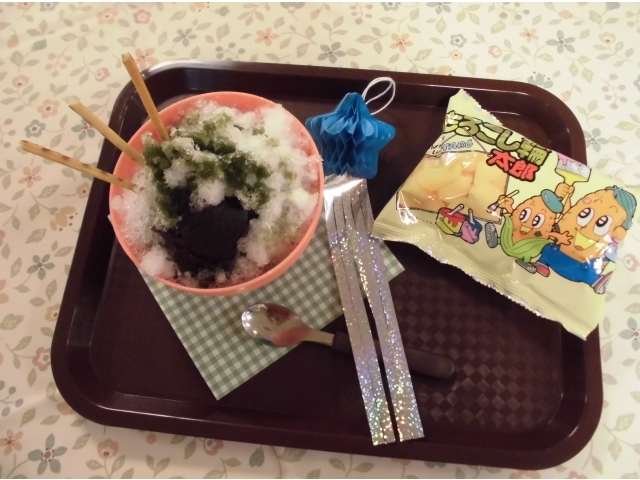 抹茶とあんこ