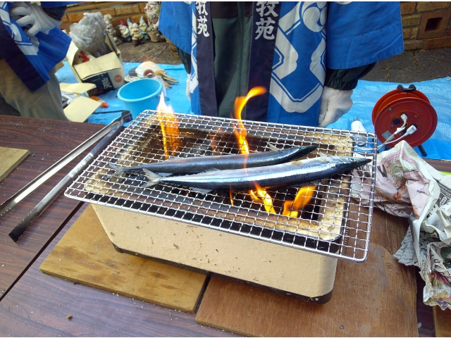焼けてきました