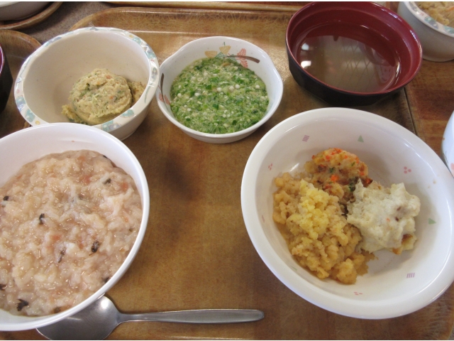 全粥、キザミ食