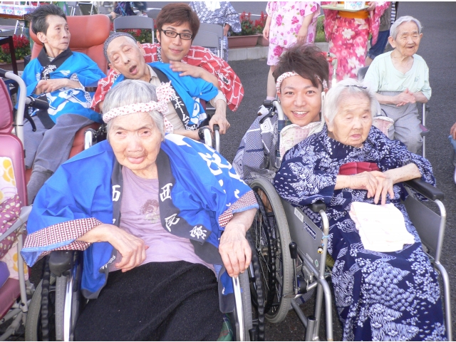 夏祭り参加ご利用者様