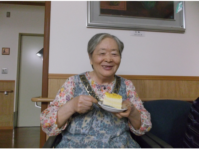 ケーキおいしいよ～