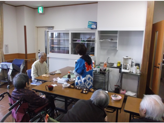 　喫茶コーナーでひとやすみ　　