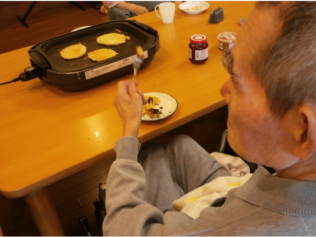 焼きたてはおいしいね