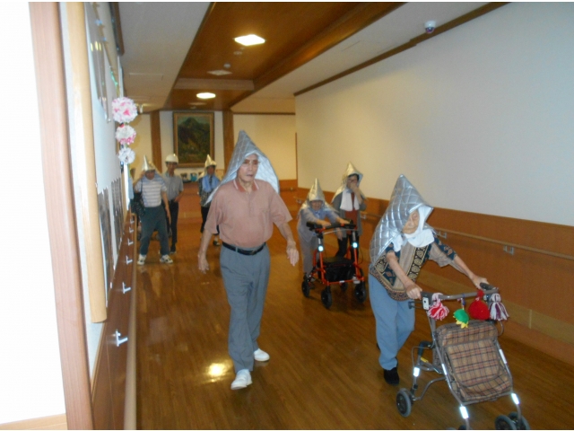 入居者の方々も冷静に避難することができました