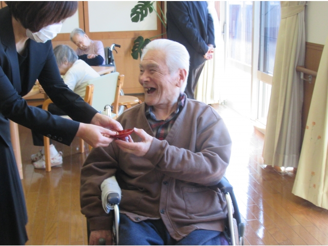 お酒はやっぱり嬉しいね