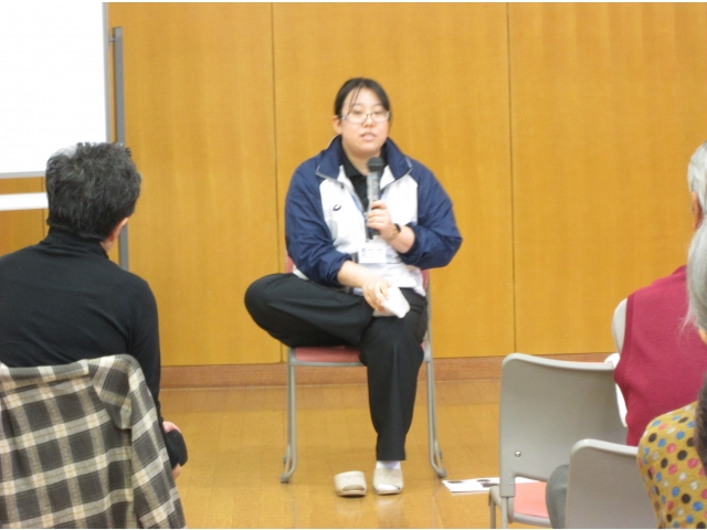 西尾苑の理学療法士です