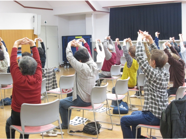 楽しく参加されていました