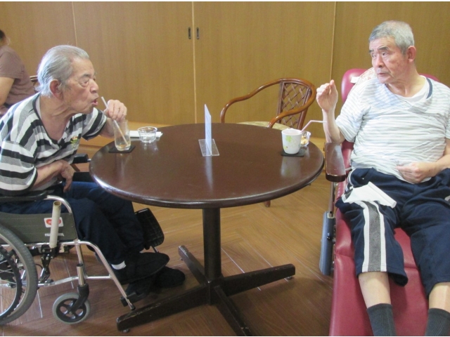 何を話してるのかな？