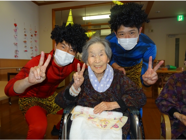 鬼と一緒に✌