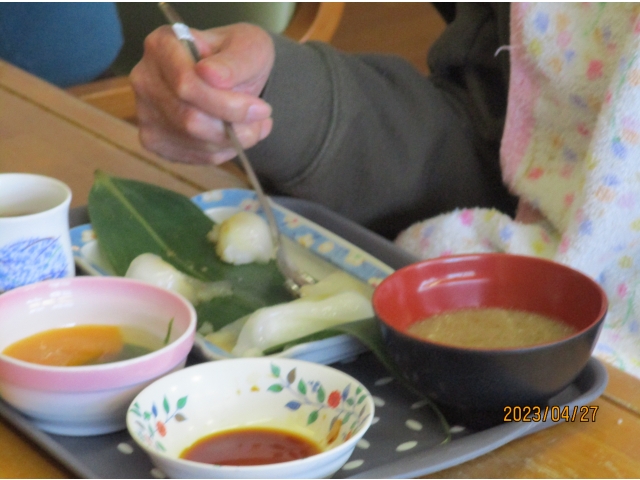 自分のペースで味わいます。