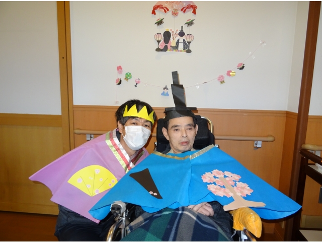 お雛様と💓