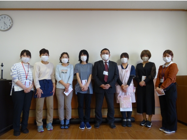 本日をもって、退職・転出される方々です。ありがとうございました！