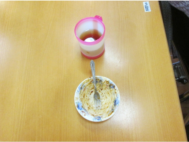 きれいに完食😙ごちそうさまでした✨✨