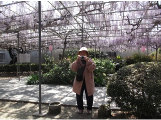 「昔はよく撮ったんだよ」
ご利用者様が写真を撮ってくださいました。
