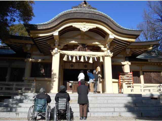 また来年もお参りにいきましょうね！