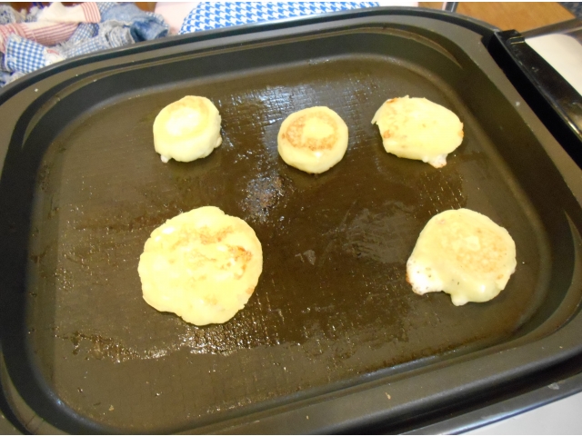 バターのこげるいい匂い