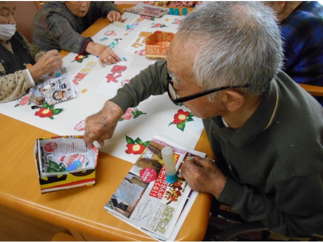 11月のお花を飾ります