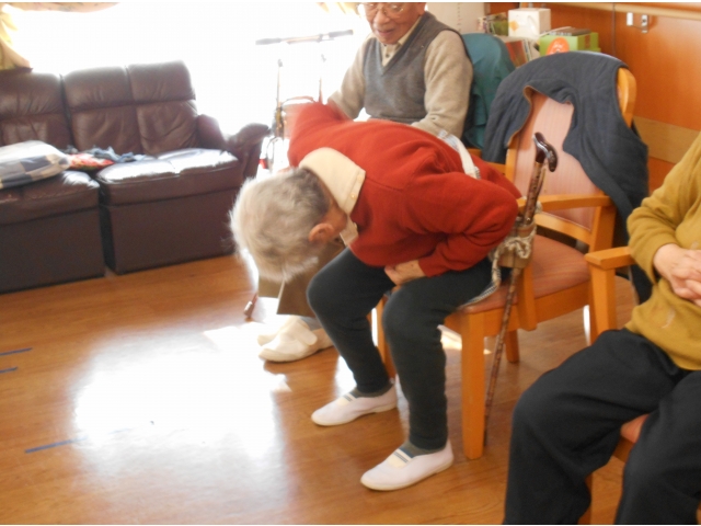 「こうして、こうして、どうだっ」