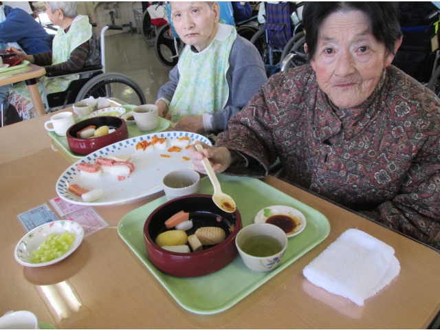 やっぱりお寿司は美味しいね！