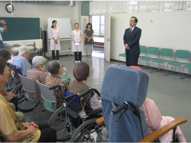 大府市副市長の表敬訪問です