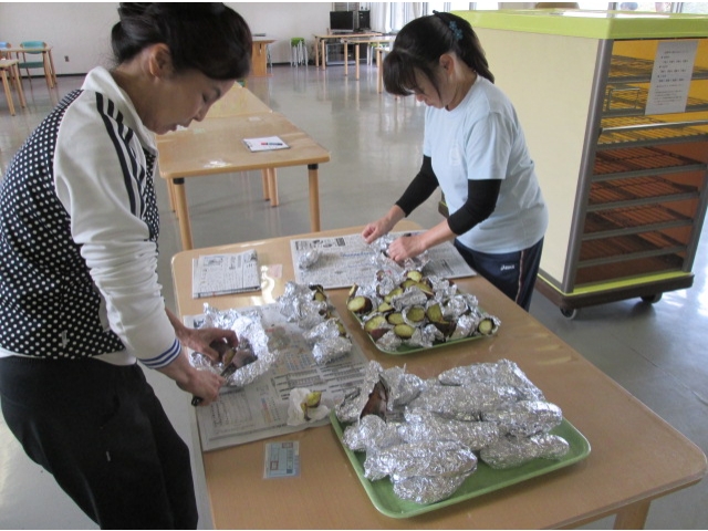 食べやすいように切っています