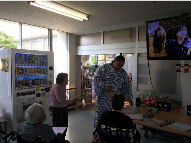 サインお願いします!