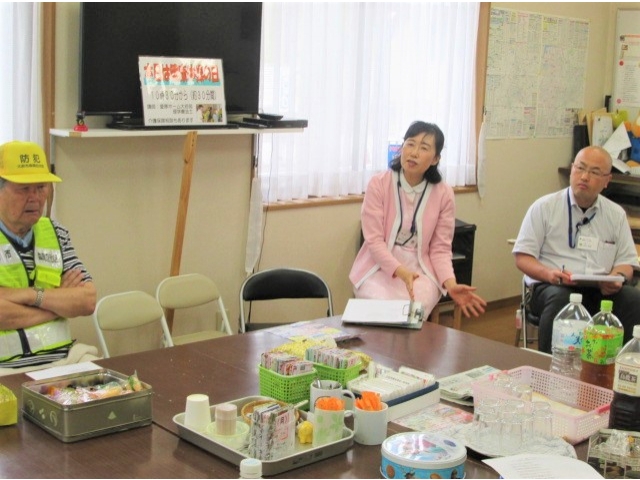 ご家族への医療、介護の同意確認を説明しました。