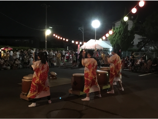 太鼓の迫力!