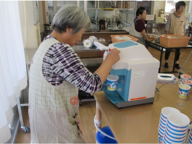 ボランティアさん大活躍!