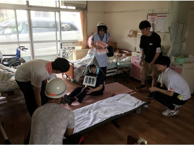 けが人発生!