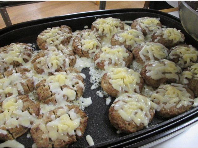 チーズがとろけていい感じ!
