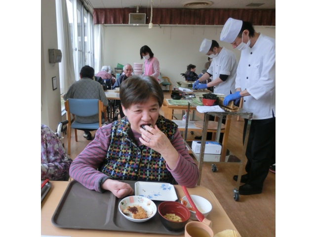 きれいに巻いてくれます