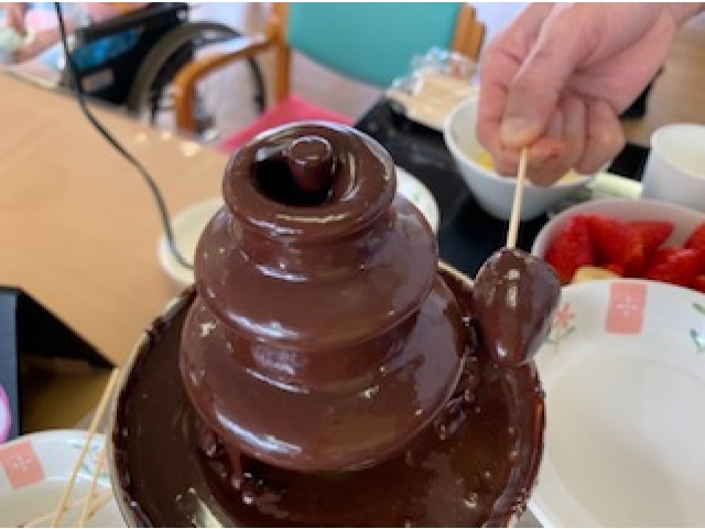 チョコフォンデュ!