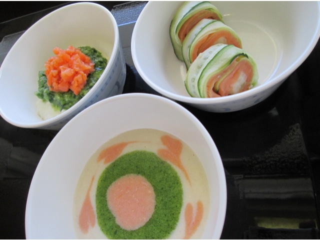 春色♪
　　　　　展開食もきれいで味も◎