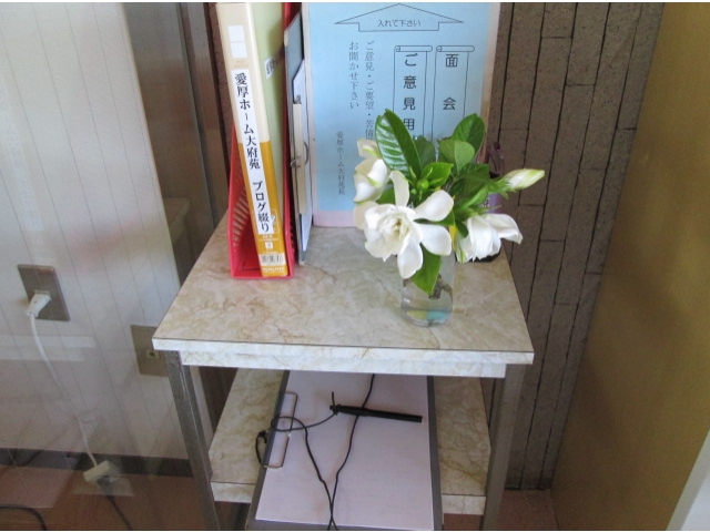 苑で咲いていたくちなしの花です。花言葉は喜びを運ぶです。